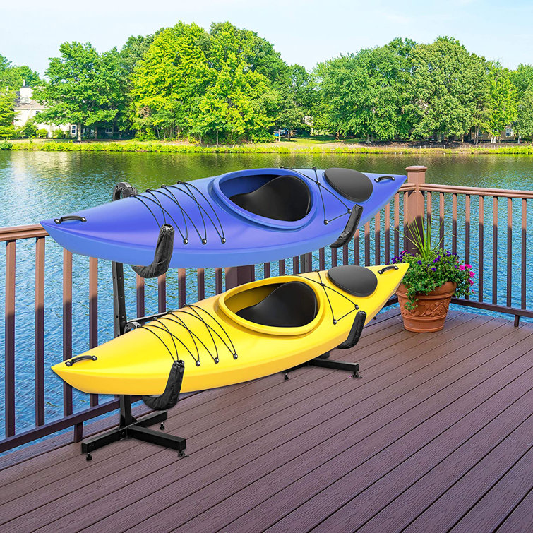 Arlmont & Co. Liev Freestanding Kayak Rack & Reviews Wayfair
